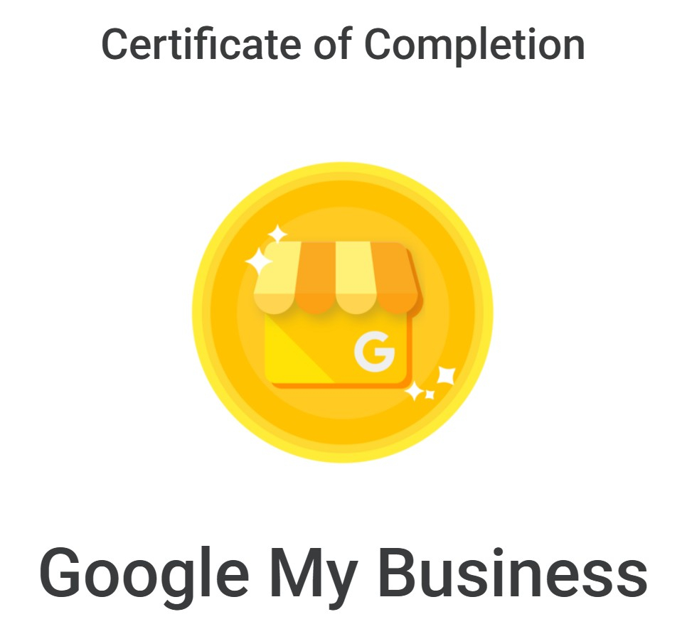 GMB Certificate